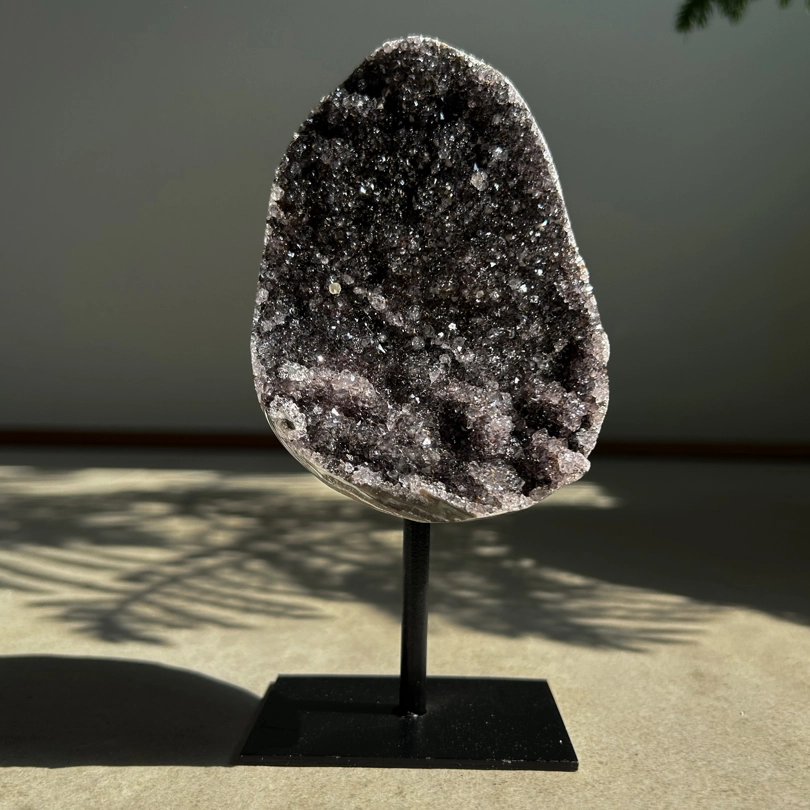 geode di Ametista Nera